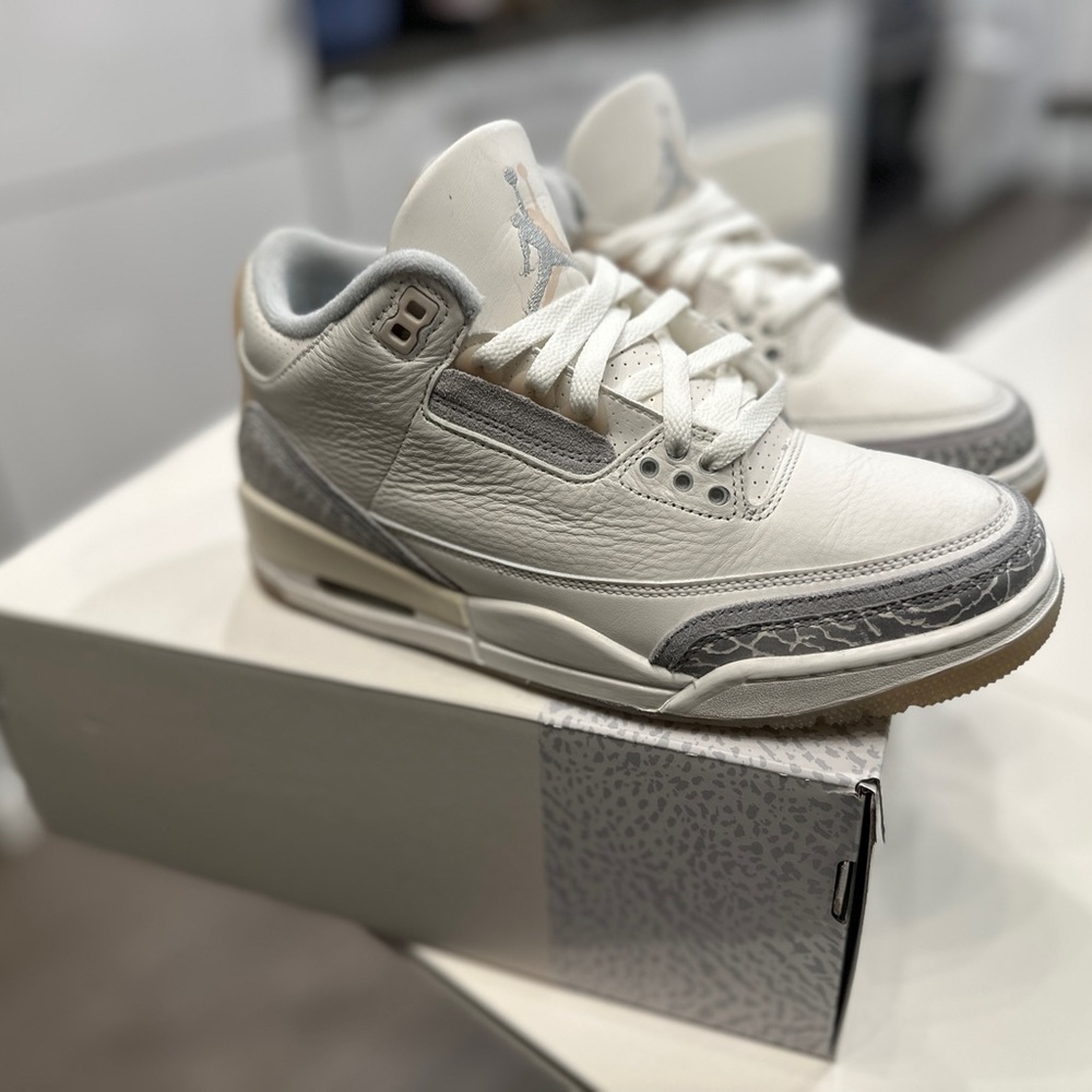 Jordan 3 craft ivory US 8